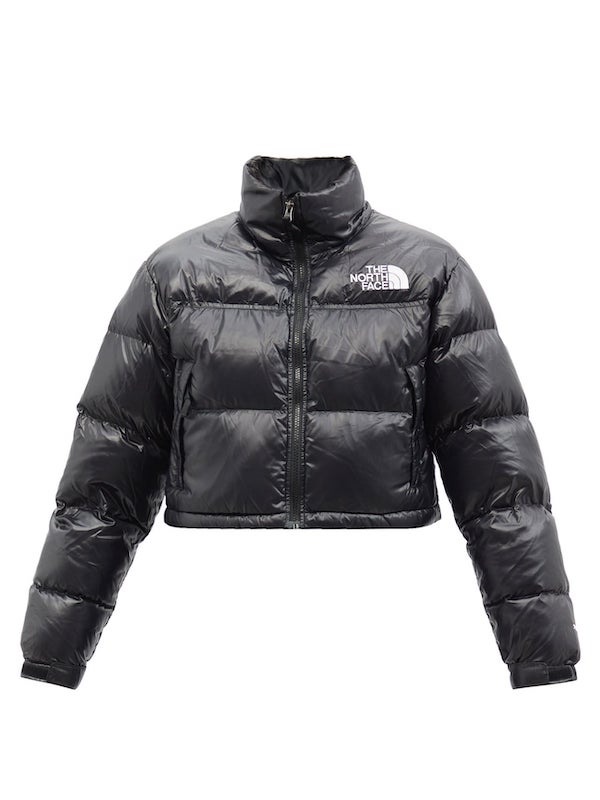 The North Face Nuptse Cropped Quilted Down Jacket