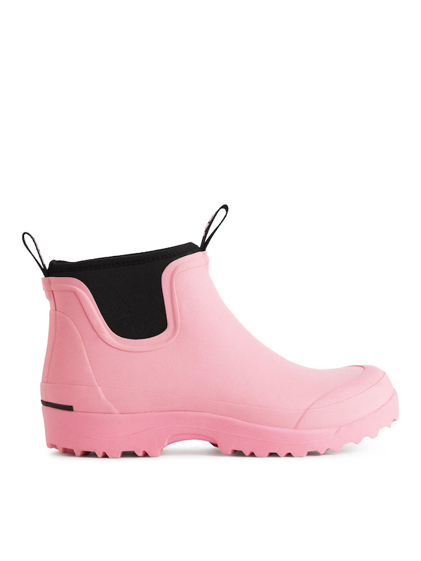 Tretorn Terrang Rubber Boots in Pink