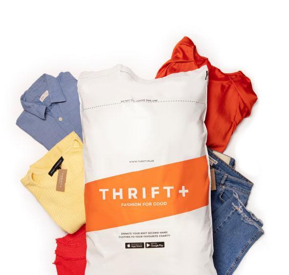 Thrift+ donate bag