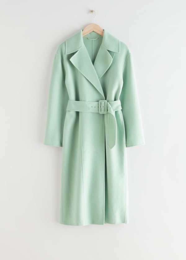 & Other Stories Relaxed Belted Coat