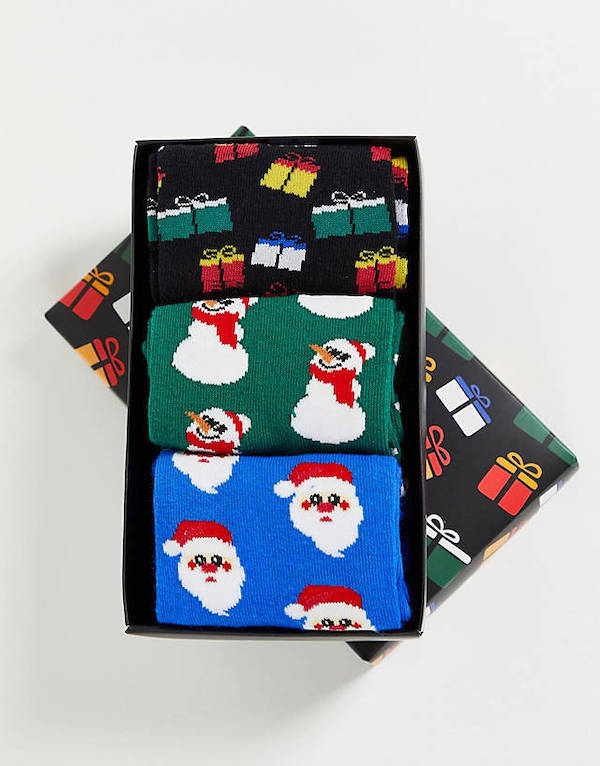 Jack & Jones 3-Pack Christmas Gift Box