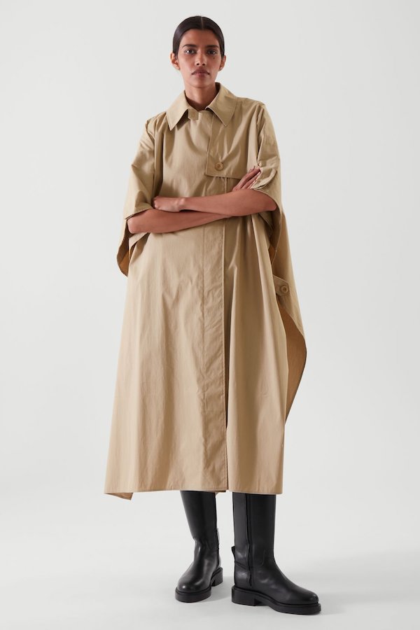 Relaxed-Fit Cape COS