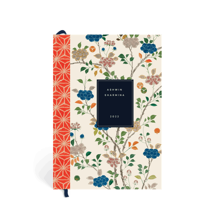 Floral personlised diary from Papier