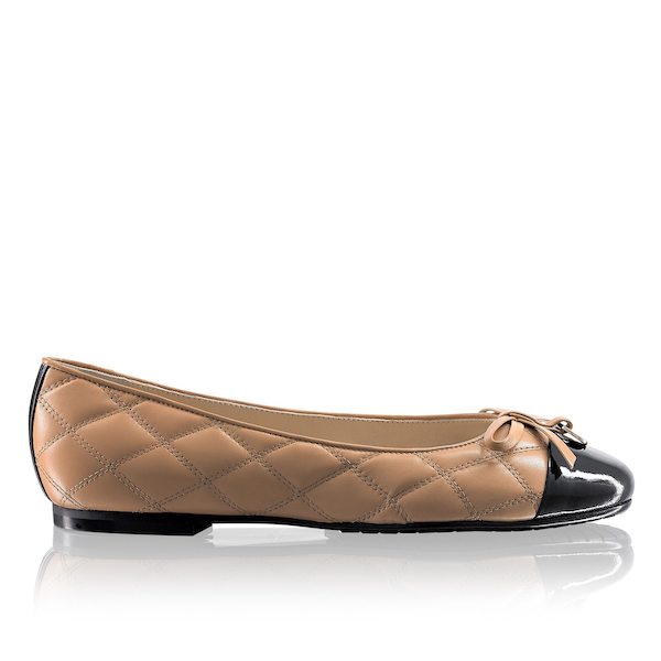 Charming Quilted Ballet Flats Russell & Bromley