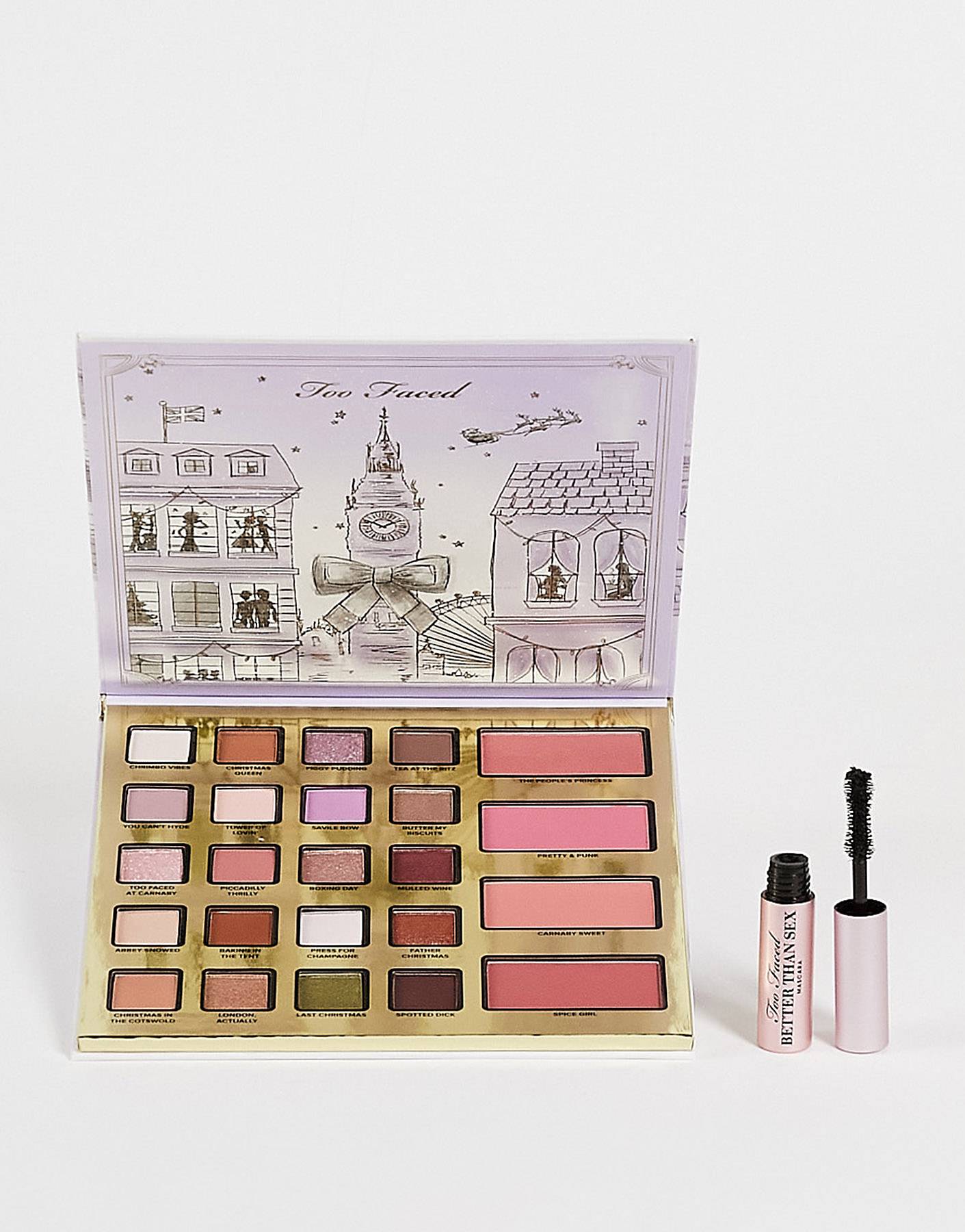 Too Faced Limited Edition Christmas In London Makeup Set