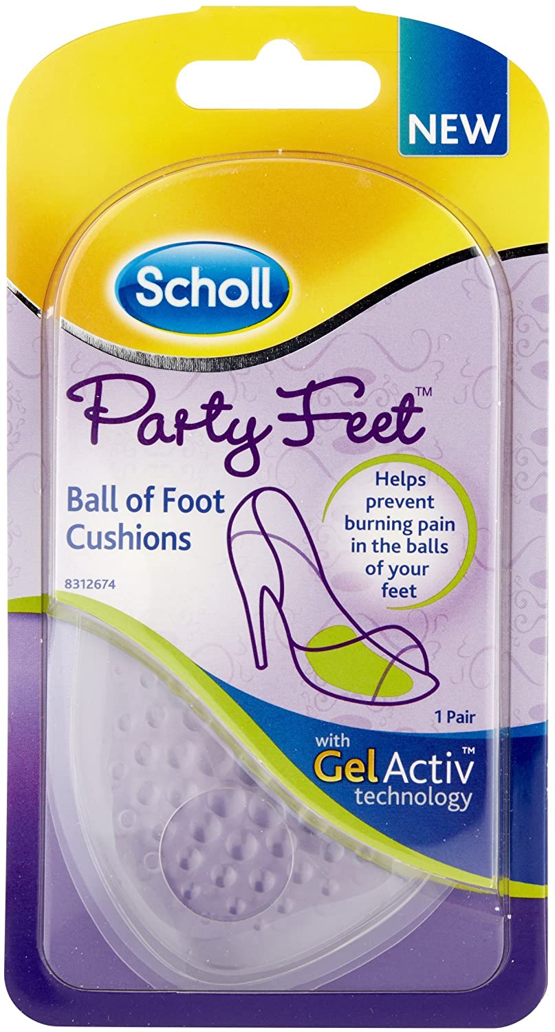 Scholl Party Feet Ball of Foot Gel Cushions