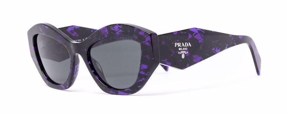 oval frame sunglasses Prada