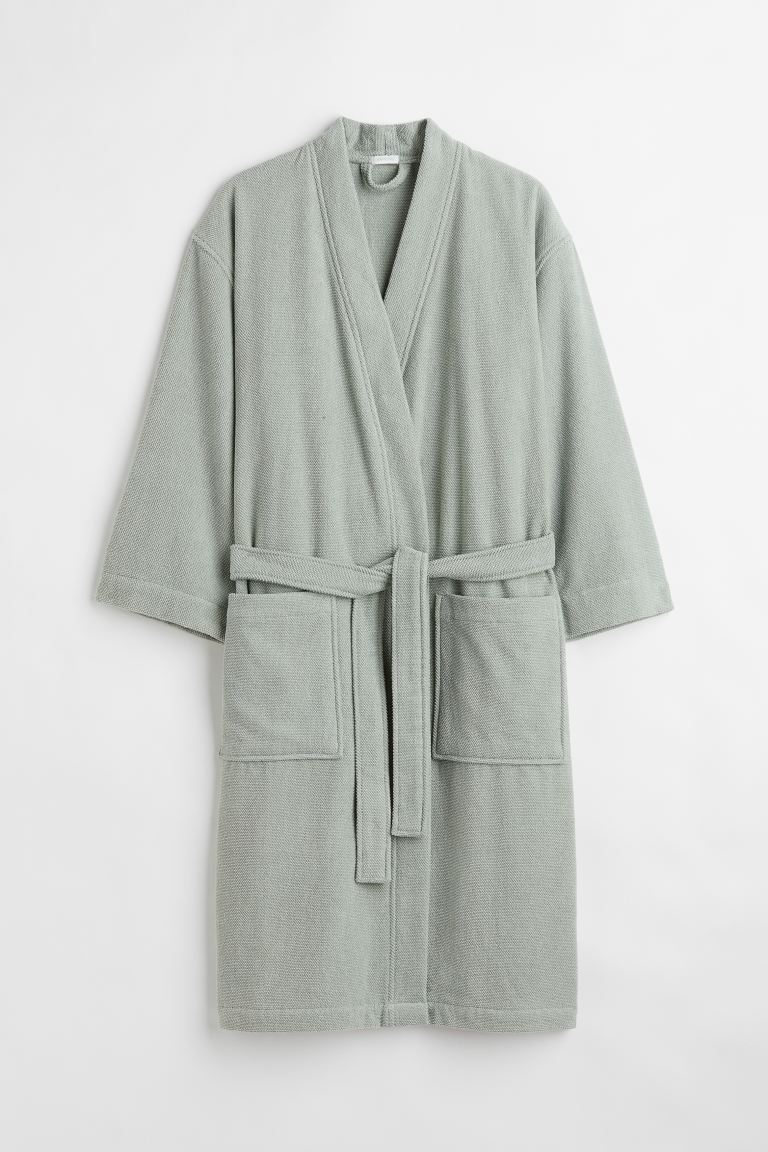 Terry dressing gown H&M Home