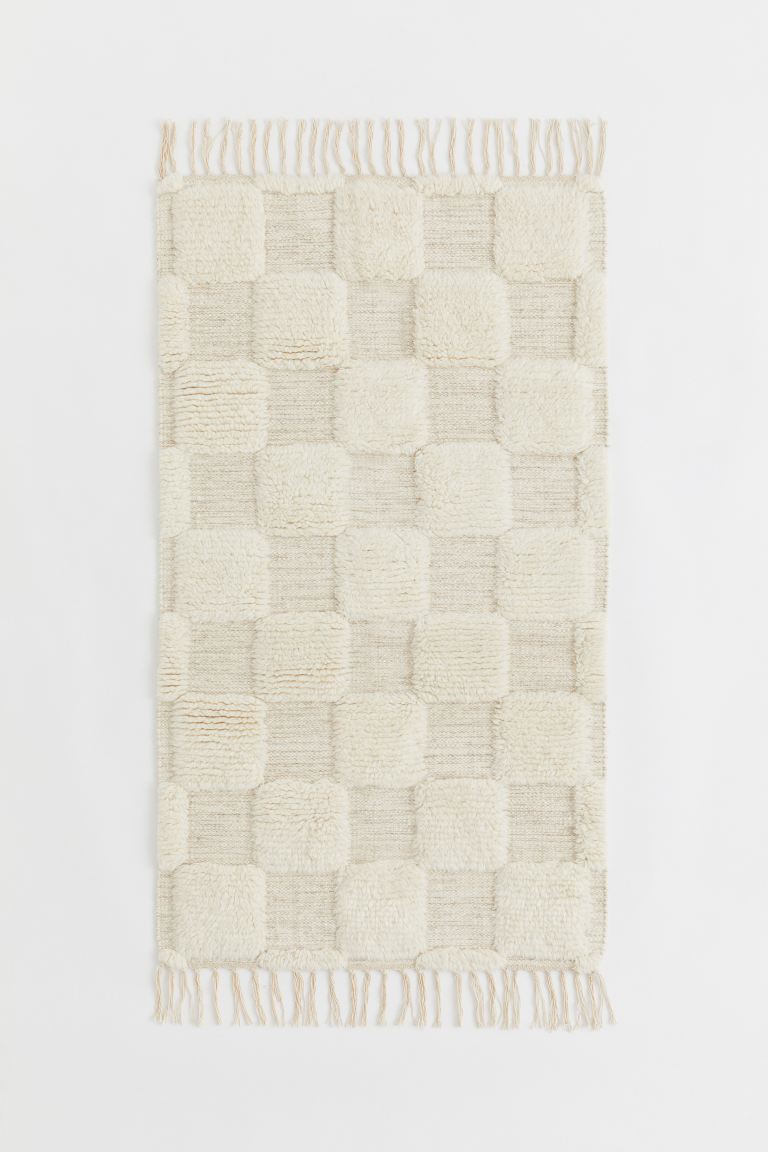 Rectangular wool-blend rug  H&M Home