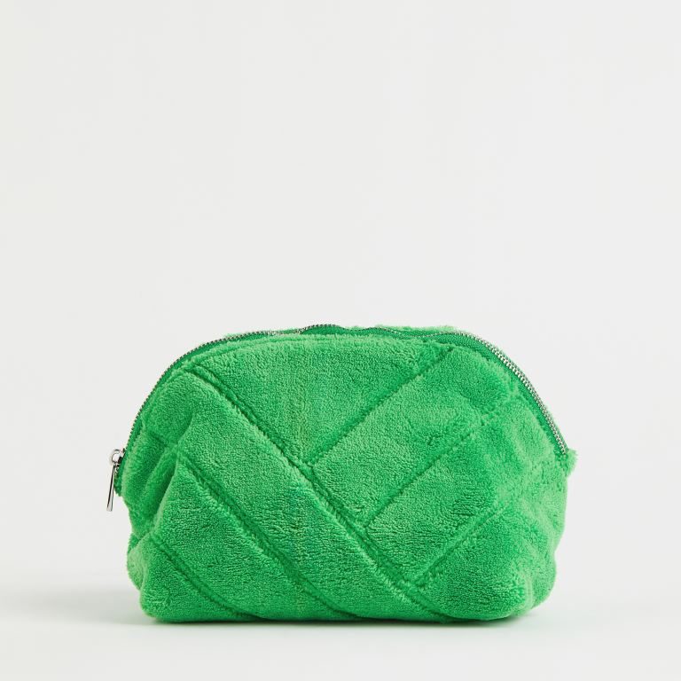 Green Padded Pouch h&m