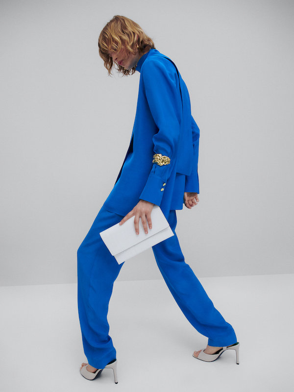 FLOWING TROUSERS WITH PLEATS - STUDIO
£149.00
