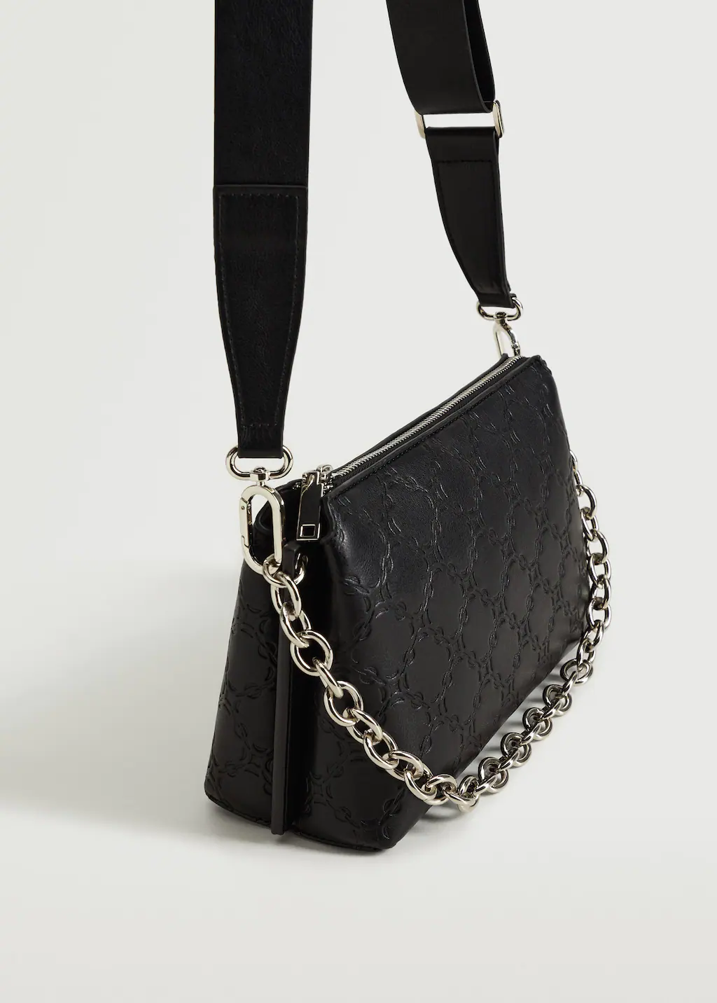 Chains engraved bag H&M