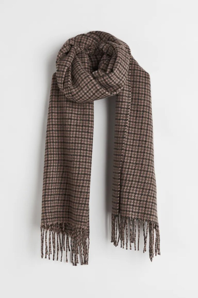 Jacquard-weave scarf h&m