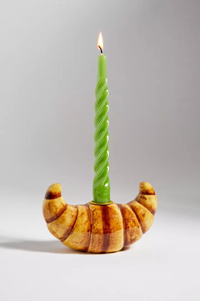 Croissant Candle Holder Christmas gift idea