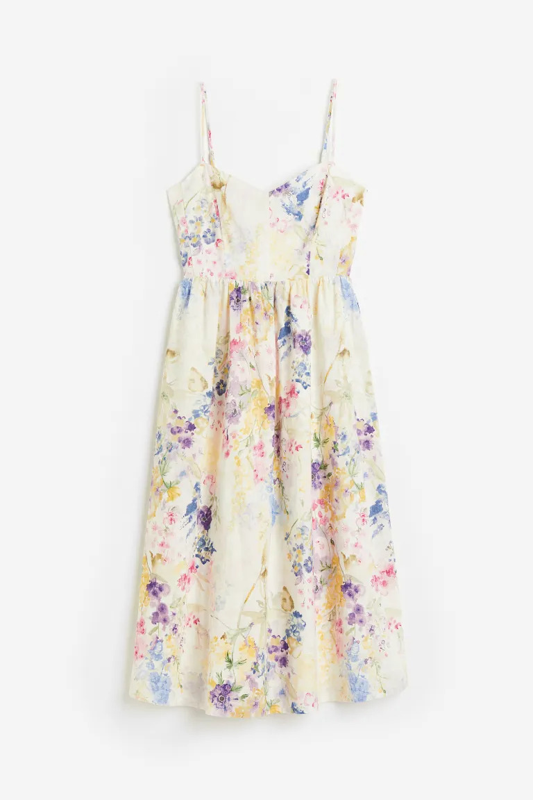 Linen-blend dress from H&M  