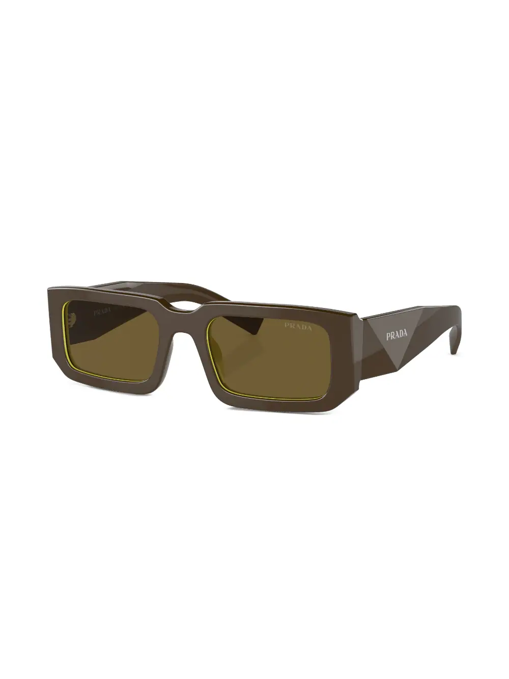Rectangle-frame Sunglasses from Prada
