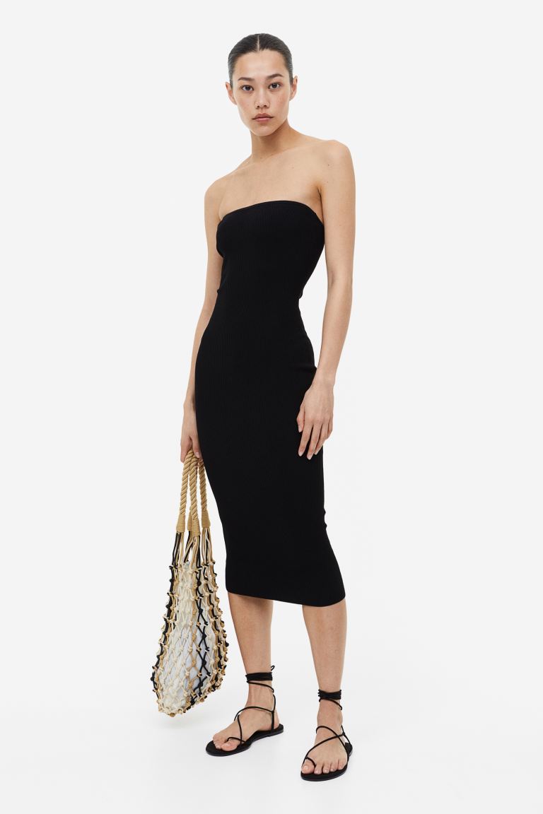 Ribbed tube dress from H&M