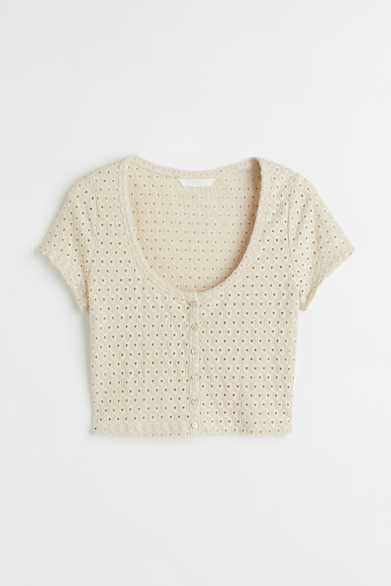 Cropped top from H&M on sale
