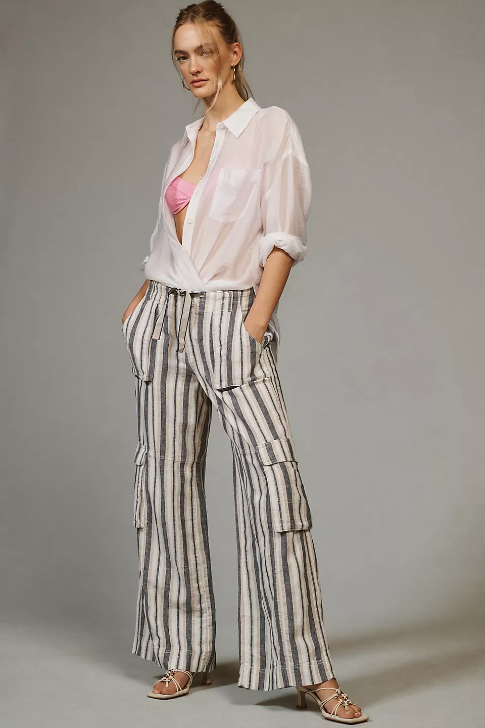 Pilcro Beach Cargo Trousers from Anthropologie  