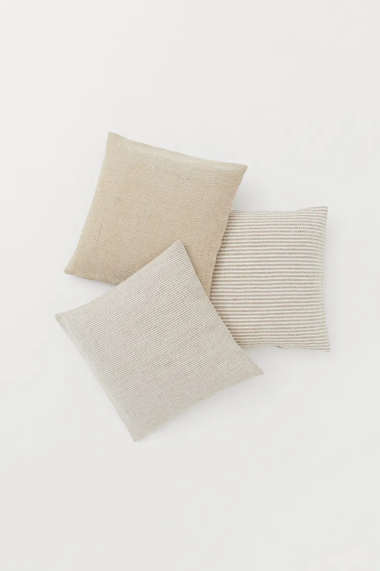 3-pack cushion covers from H&M