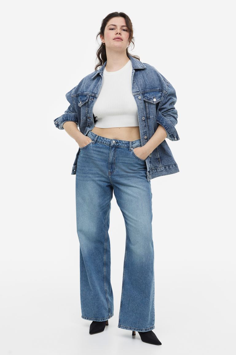 90s Baggy High Jeans from H&M  