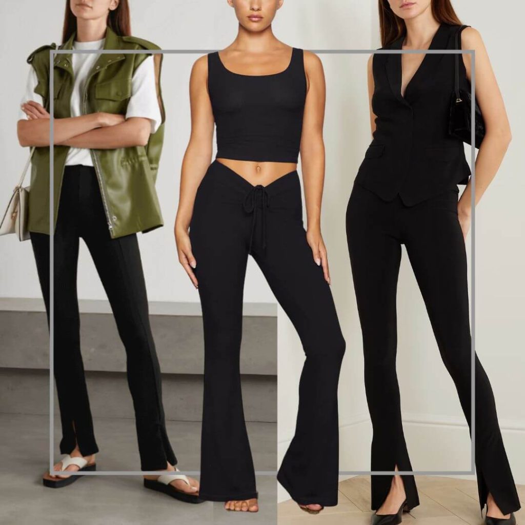 How To Style Flare Leggings & What Shoes To Wear With Them 7 How To Style Flare Leggings & What Shoes To Wear With Them