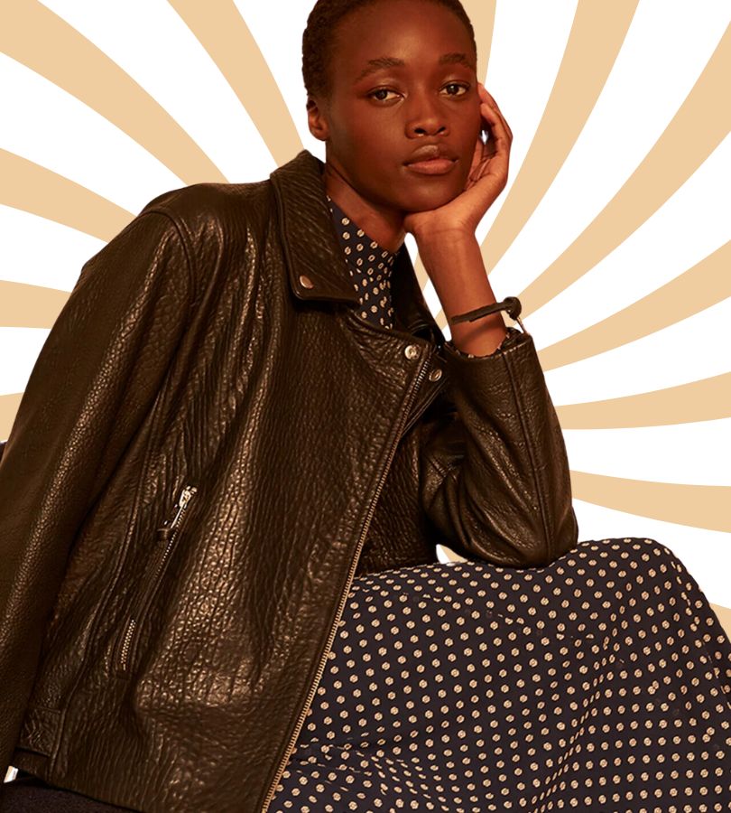Save ยฃ140 On This Leather Biker Jacket in the Whistles Mid-Season Sale 2 Save ยฃ140 On This Leather Biker Jacket in the Whistles Mid-Season Sale